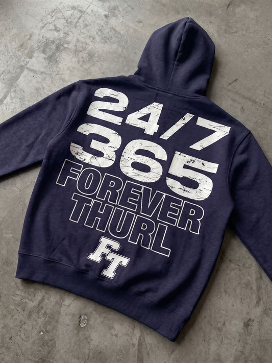 24/7 THURL Hoodie - NAVY BLUE