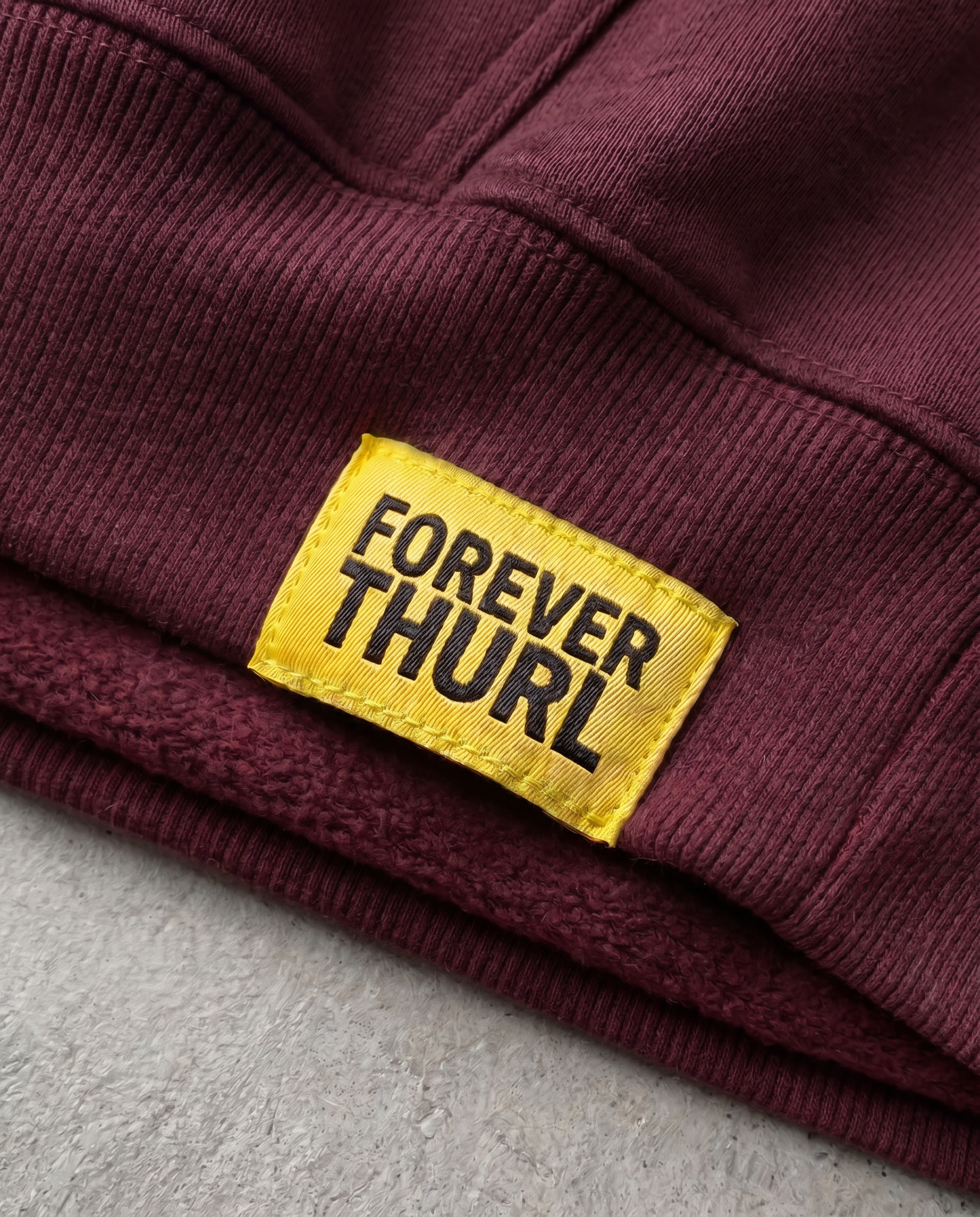 24/7 THURL Hoodie - WINE RED