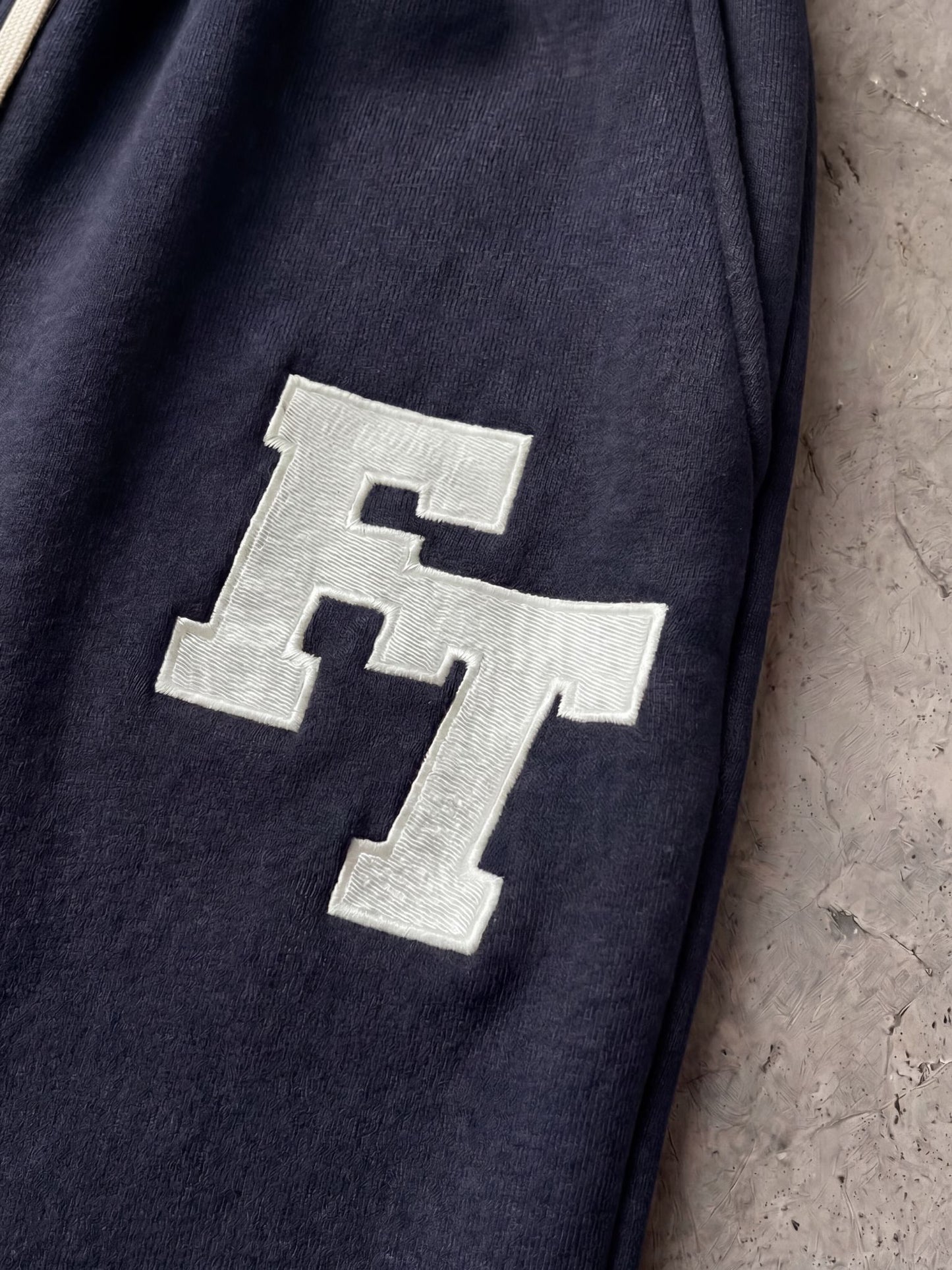 24/7 THURL Flare-Zip Pants - NAVY BLUE