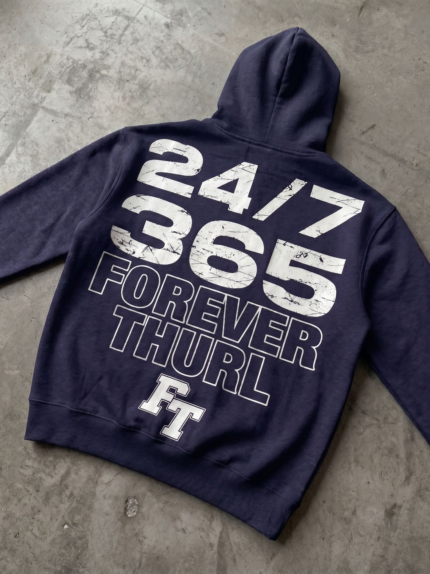 24/7 THURL Hoodie - NAVY BLUE