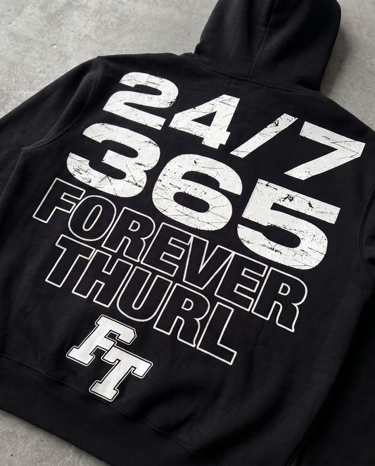 24/7 THURL Hoodie - BLACK